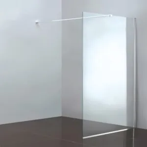 PAROI DE DOUCHE FIXE 6MM VERRE CLAIR - OTTOFOND - CLEAR - 120CM - CHROME