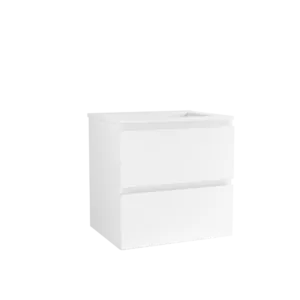 MEUBLE SOUS VASQUE 2 OU 4 TIROIRS - OTTOFOND - COME - A SUSPENDRE OU A POSER - 80CM - BLANC
